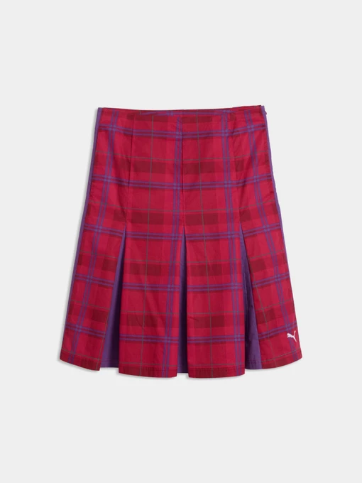 Спідниці PUMA T7 Pleated Tartan Skirt модель 636634 Фото
