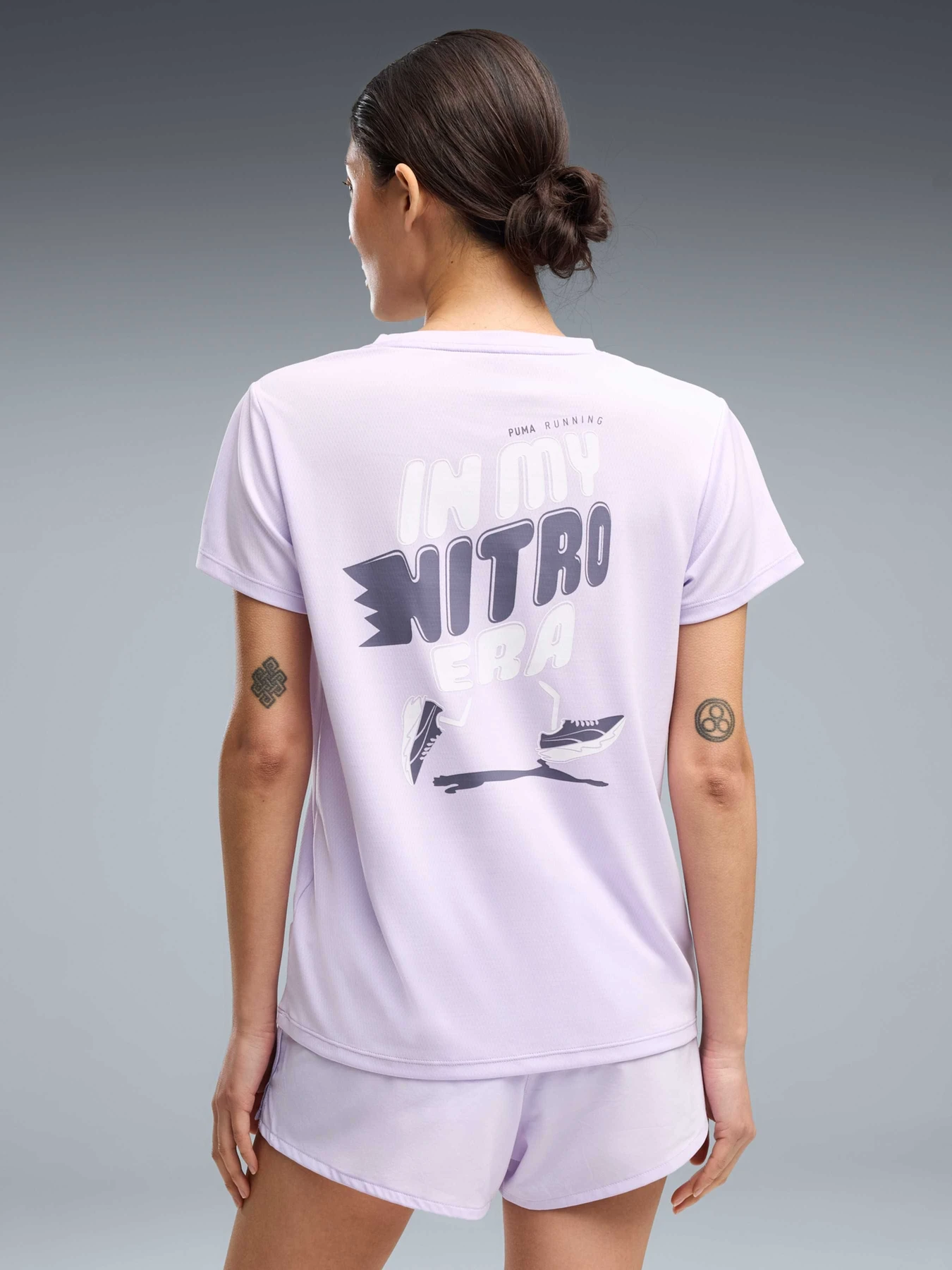 Футболки и поло PUMA W Run Nitro Graphic Tee модель 528979 Фото