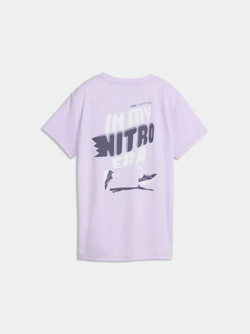 Жіноча Спортивна футболка PUMA W Run Nitro Graphic Tee фото 2