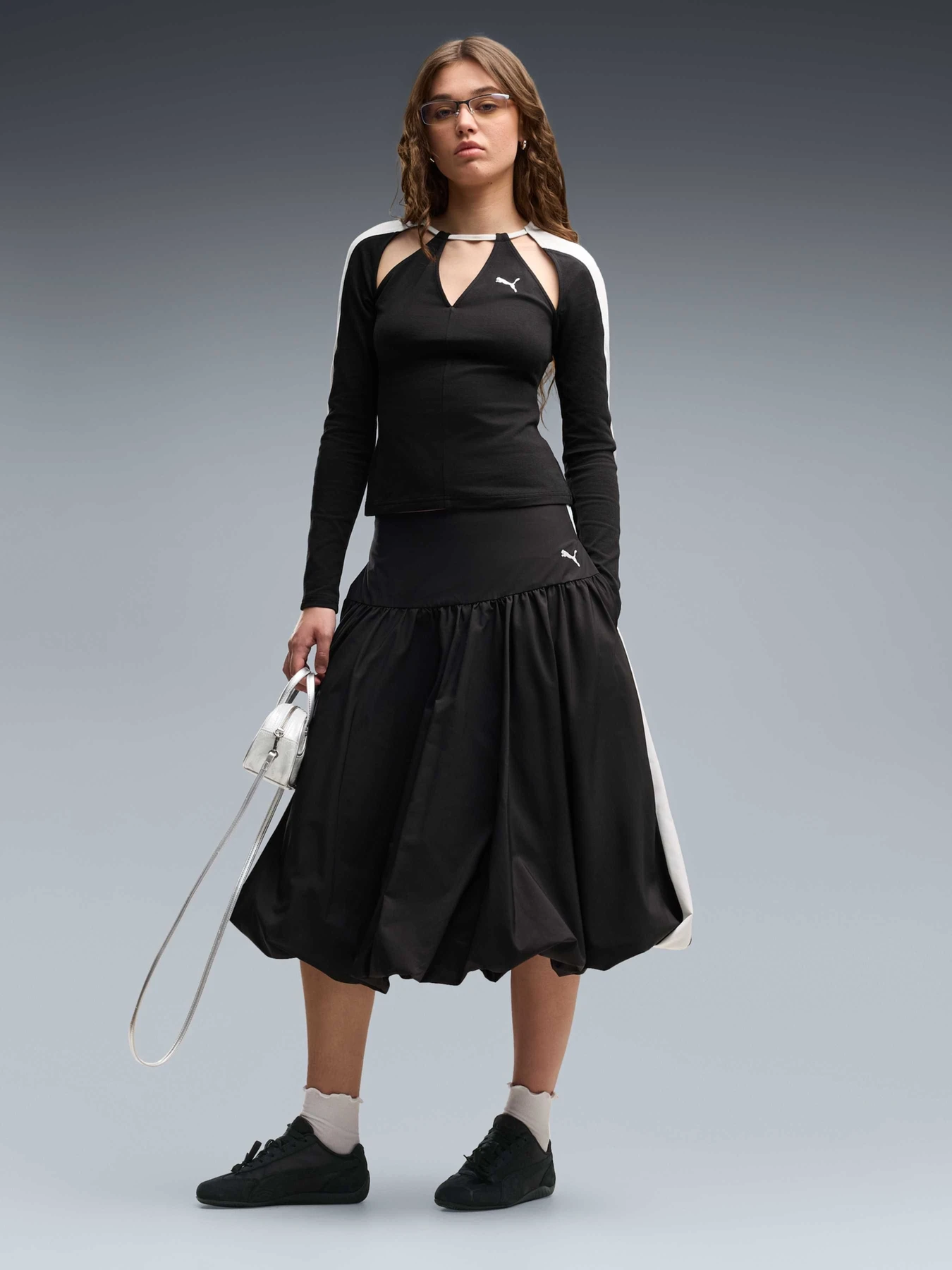 Спідниці PUMA T7 Balloon Midi Skirt модель 637577 Фото