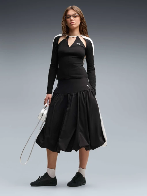 Жіноча Спідниця міді PUMA T7 Balloon Midi Skirt фото 3