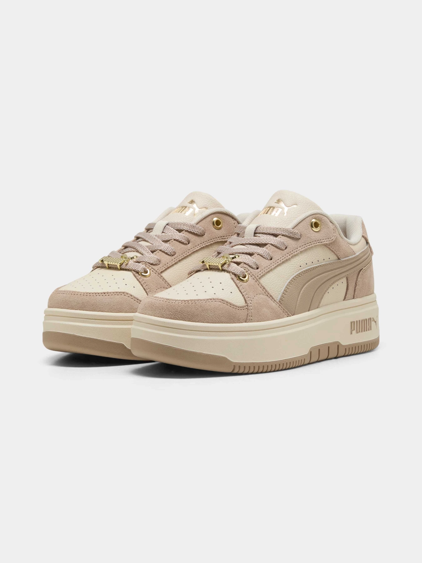 Кеды PUMA Rebound Femme Low Luxe Sd модель 409010 Кеды PUMA Rebound Femme Low Luxe Sd модель 409010 Фото