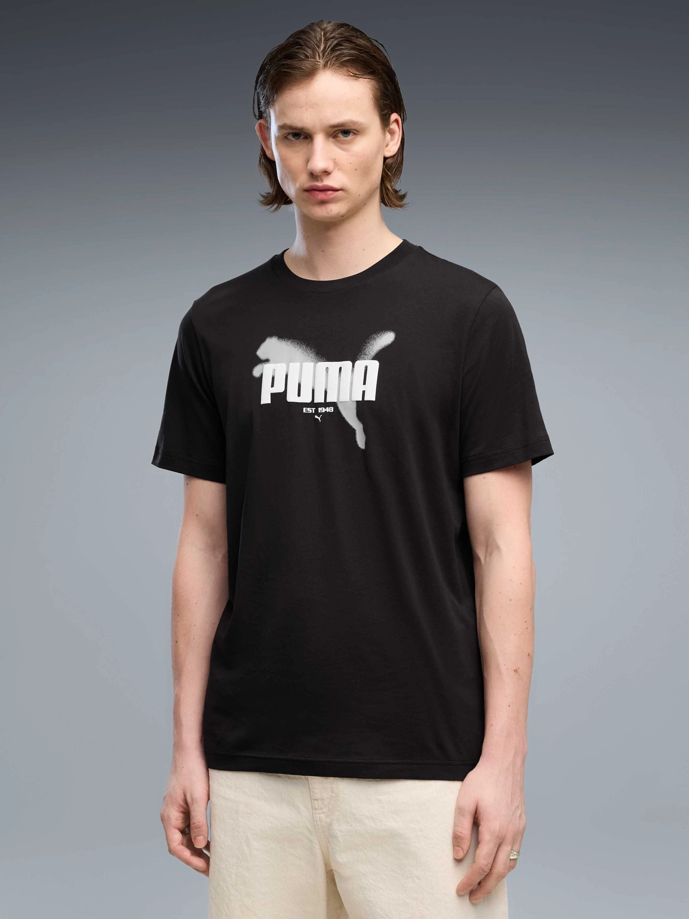 Футболки і поло PUMA Graphics Tee модель 694355 Фото