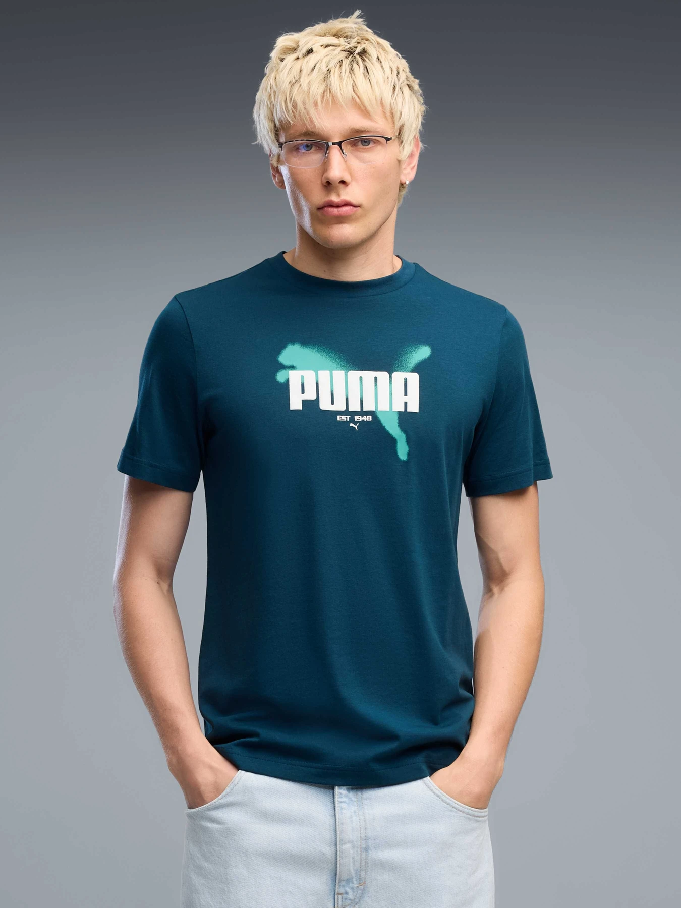 Футболки и поло PUMA Graphics Tee модель 694355 Фото