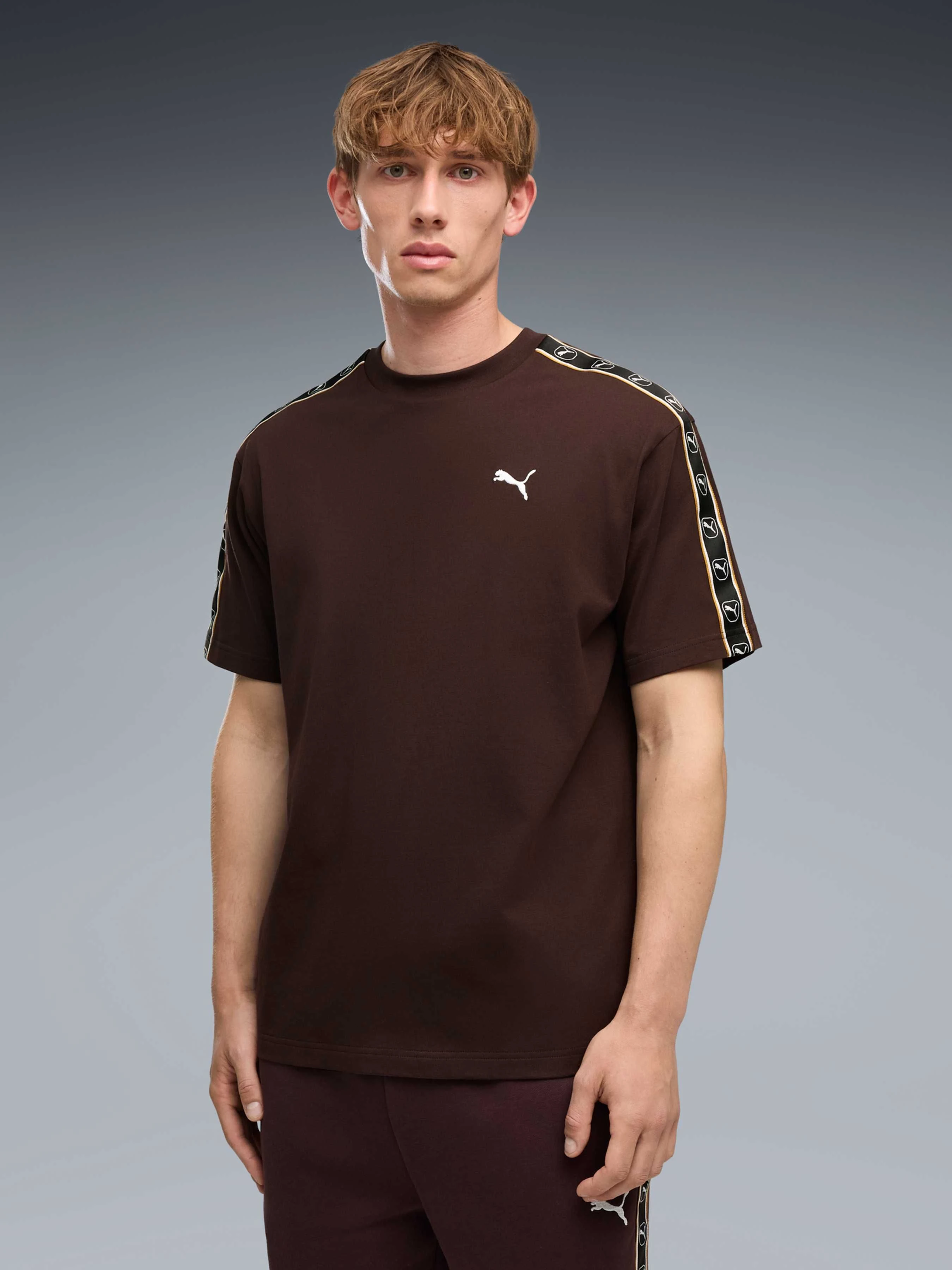 Чоловіча Футболка PUMA Ess Elevated Tape Relaxed Te фото 3
