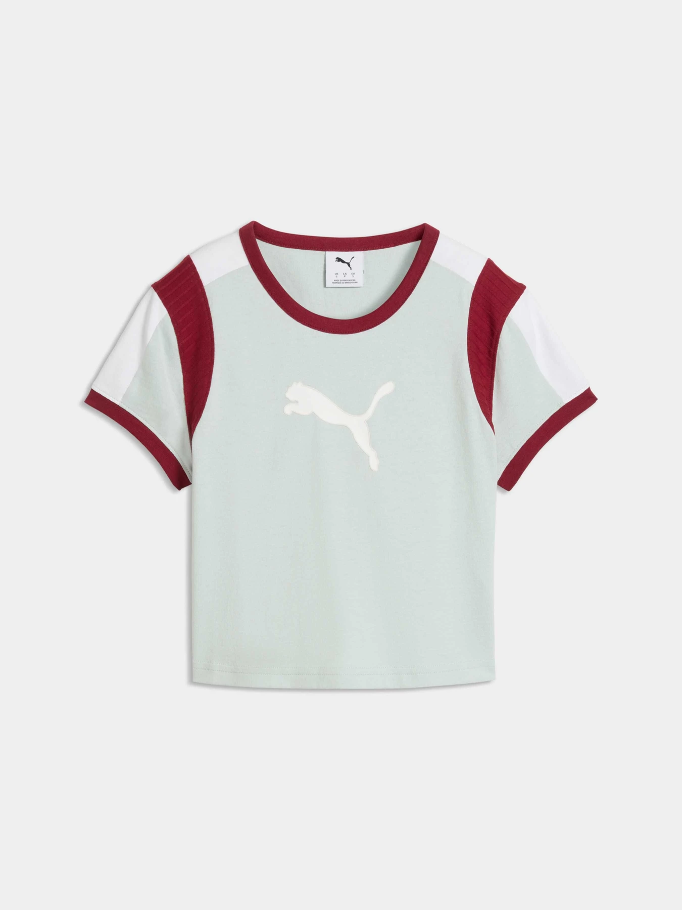 Футболки и поло PUMA Graphic Ringer Baby Tee модель 636621 Футболки и поло PUMA Graphic Ringer Baby Tee модель 636621 Фото