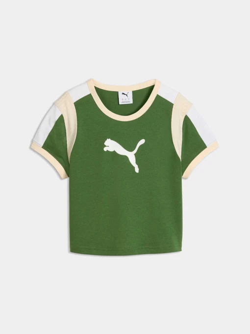 Футболки и поло PUMA Graphic Ringer Baby Tee модель 636621 Фото