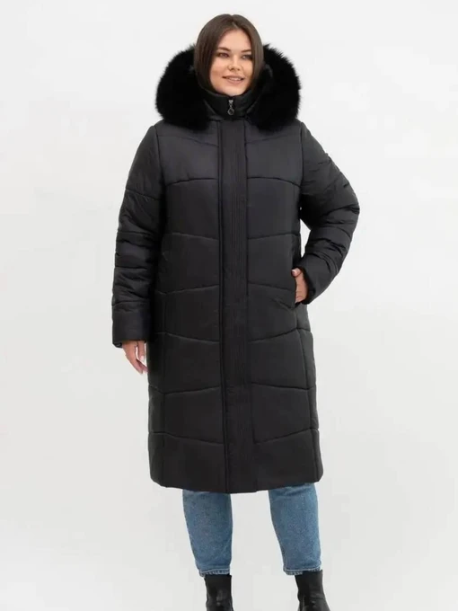 Куртки и дубленки UVENTUM модель LRD-10-pes-black Фото