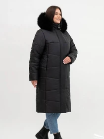 Куртки и дубленки UVENTUM модель LRD-10-pes-black Фото