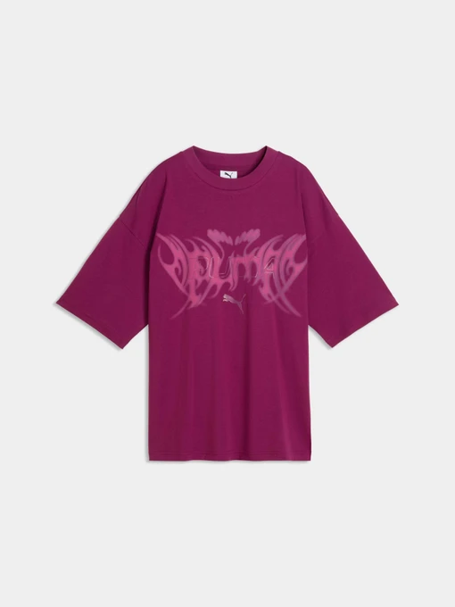 Футболки и поло PUMA Oversized Graphic Tee модель 637363 Фото