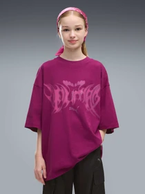 Футболки и поло PUMA Oversized Graphic Tee модель 637363 Фото