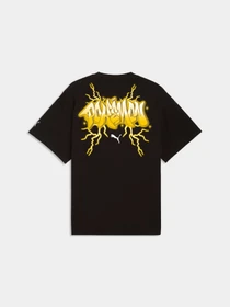 Футболки и поло PUMA Pokemon x Hoops Pikachu Tee модель 635658 Фото