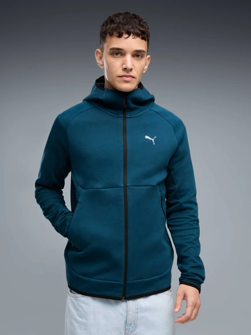 Чоловіча Спортивна кофта PUMA Tech Full-zip Hoodie фото 3