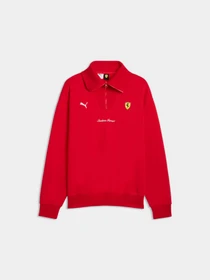 Худи и свитшоты PUMA Ferrari Shield Halfzip Fl модель 637002 Фото