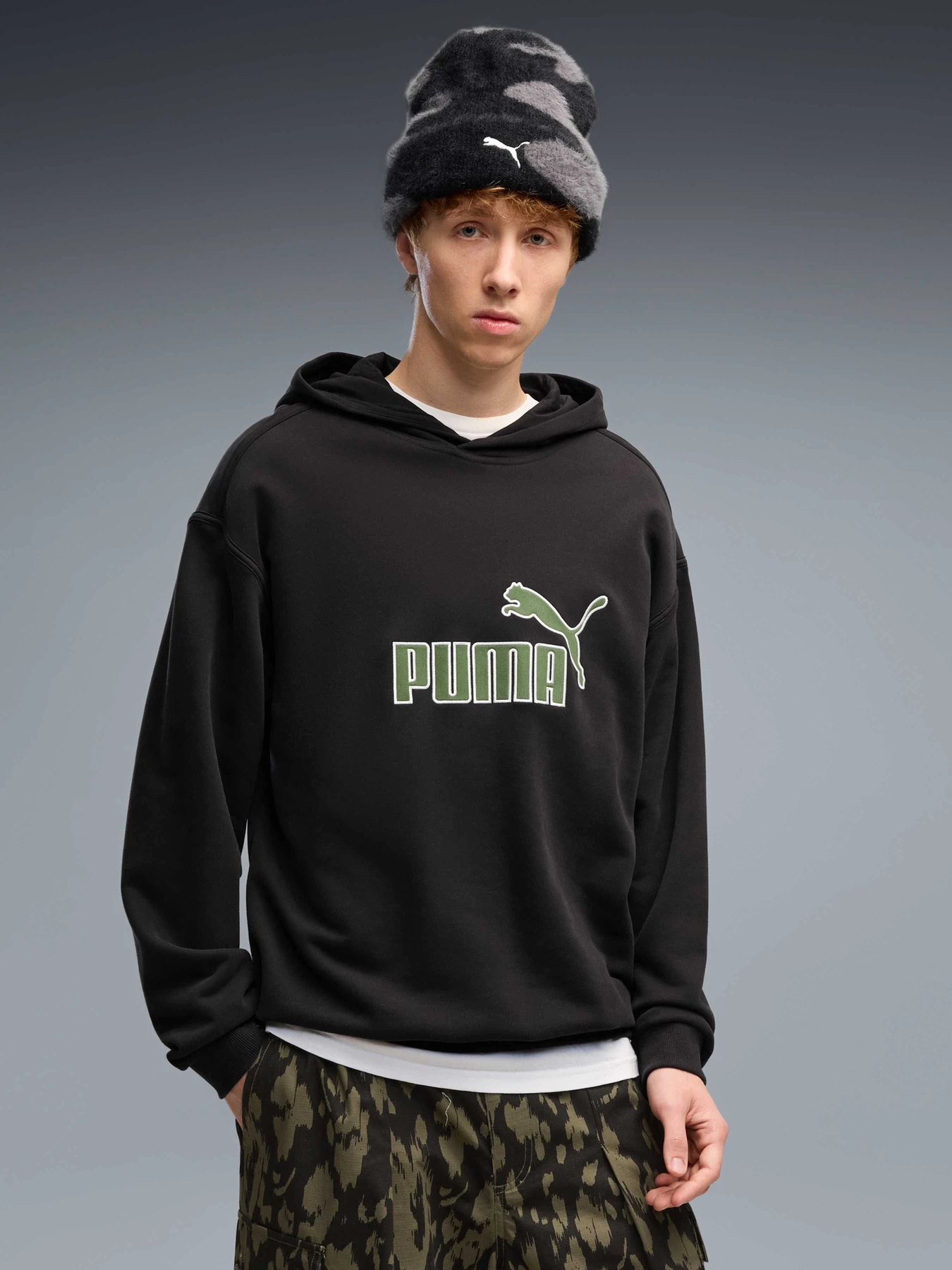 Худи и свитшоты PUMA Ess Elevated No.1 Hoodie модель 636715 Фото