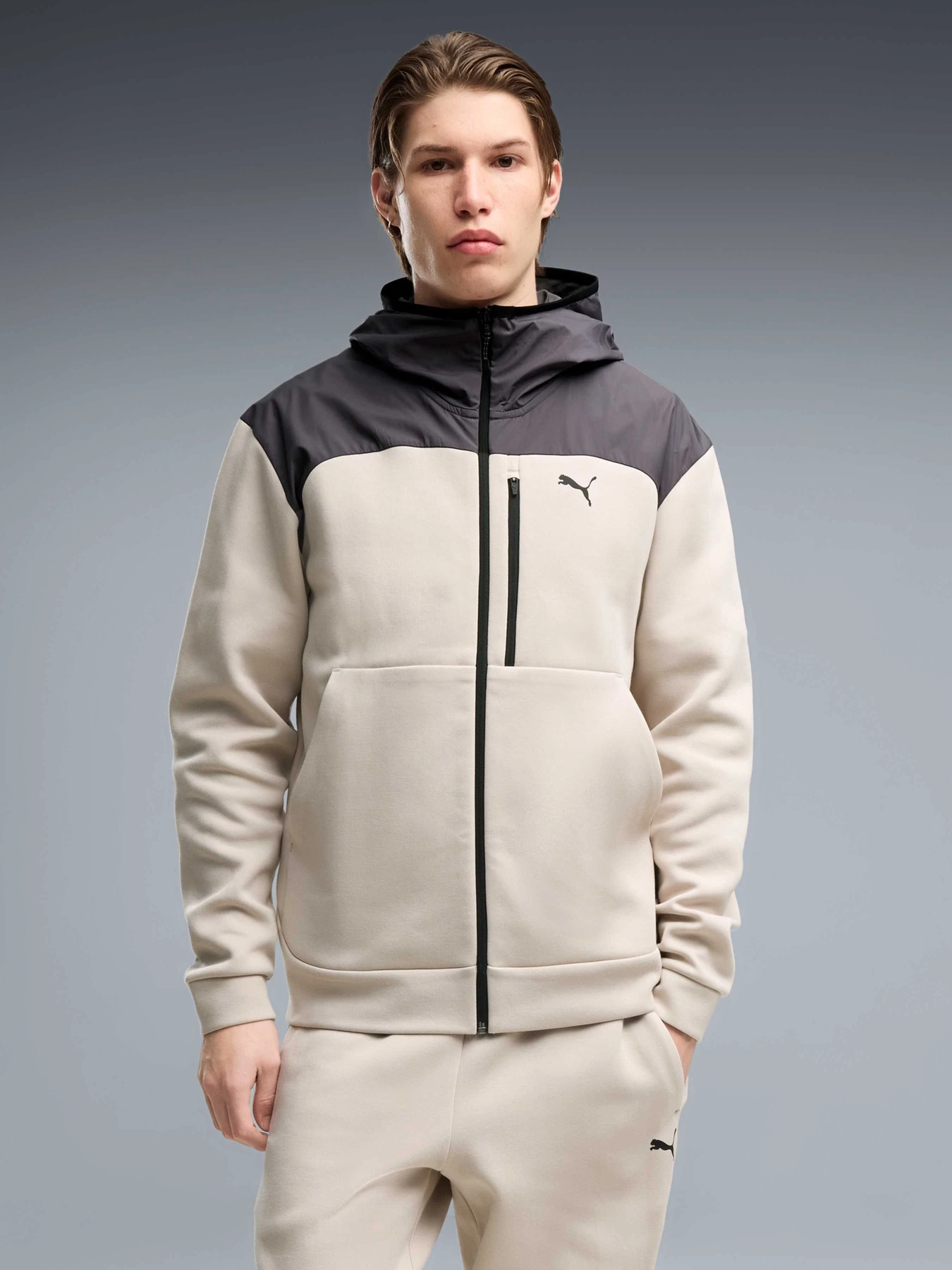 Худи и свитшоты PUMA Tech Full-zip Hoodie модель 694490 Фото