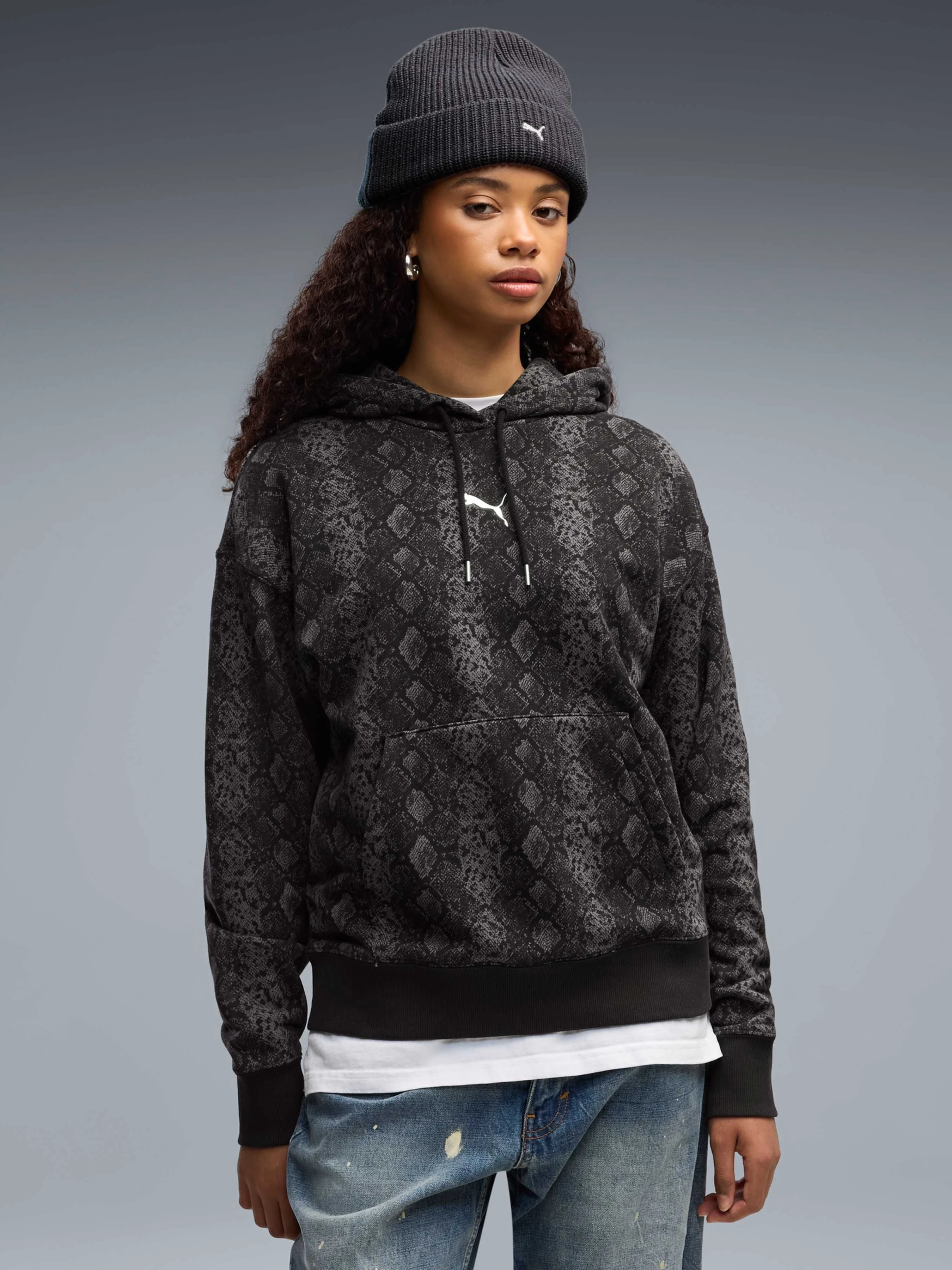 Жіноче Худі PUMA Snake Pack Relaxed Hoodie фото 3
