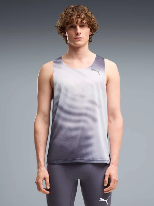 Чоловіча Спортивна майка PUMA M Lightspeed Graphic Singlet фото 3