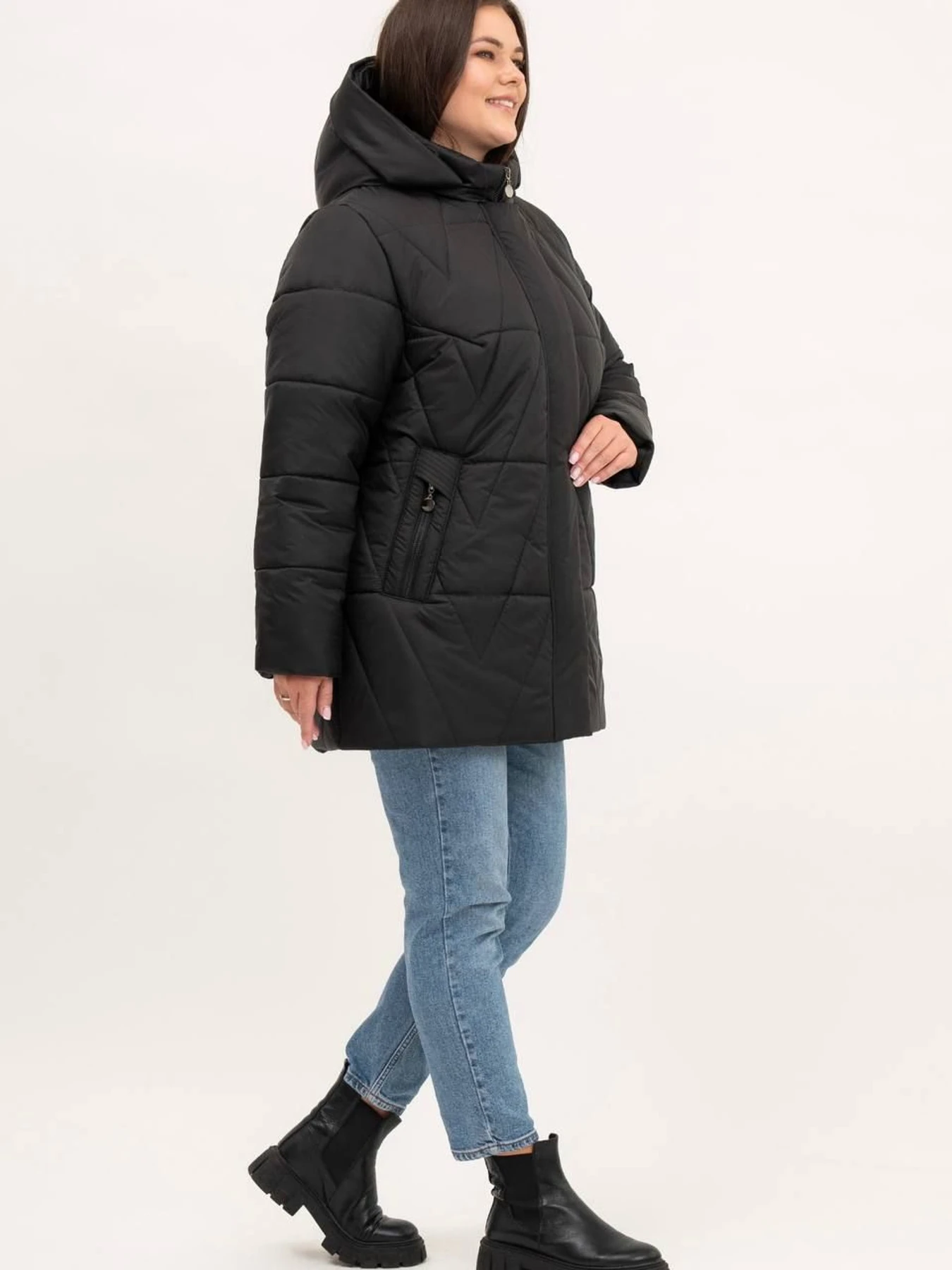 Куртки и дубленки UVENTUM модель LRD-11-1-BLC Куртки и дубленки UVENTUM модель LRD-11-1-BLC Фото