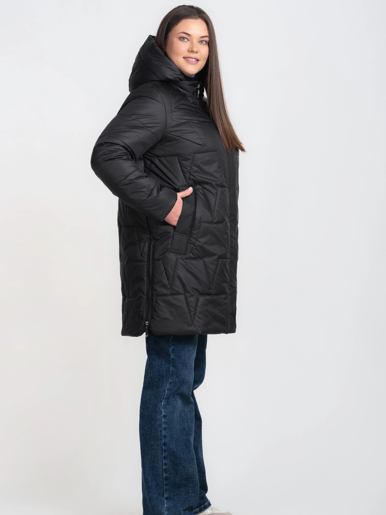 Куртки и дубленки UVENTUM модель LRD-206-BLC Фото