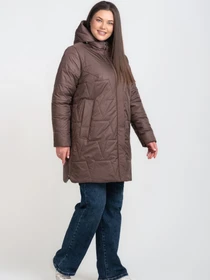 Куртки и дубленки UVENTUM модель LRD-206-brown Фото