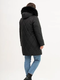 Куртки и дубленки UVENTUM модель LRD-12-pes-BLC Фото