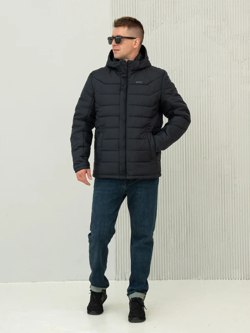 Куртки та дублянки City Fashion Classic модель 47-1-CFK-BLU Фото