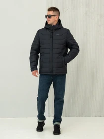 Куртки та дублянки City Fashion Classic модель 47-1-CFK-BLU Фото
