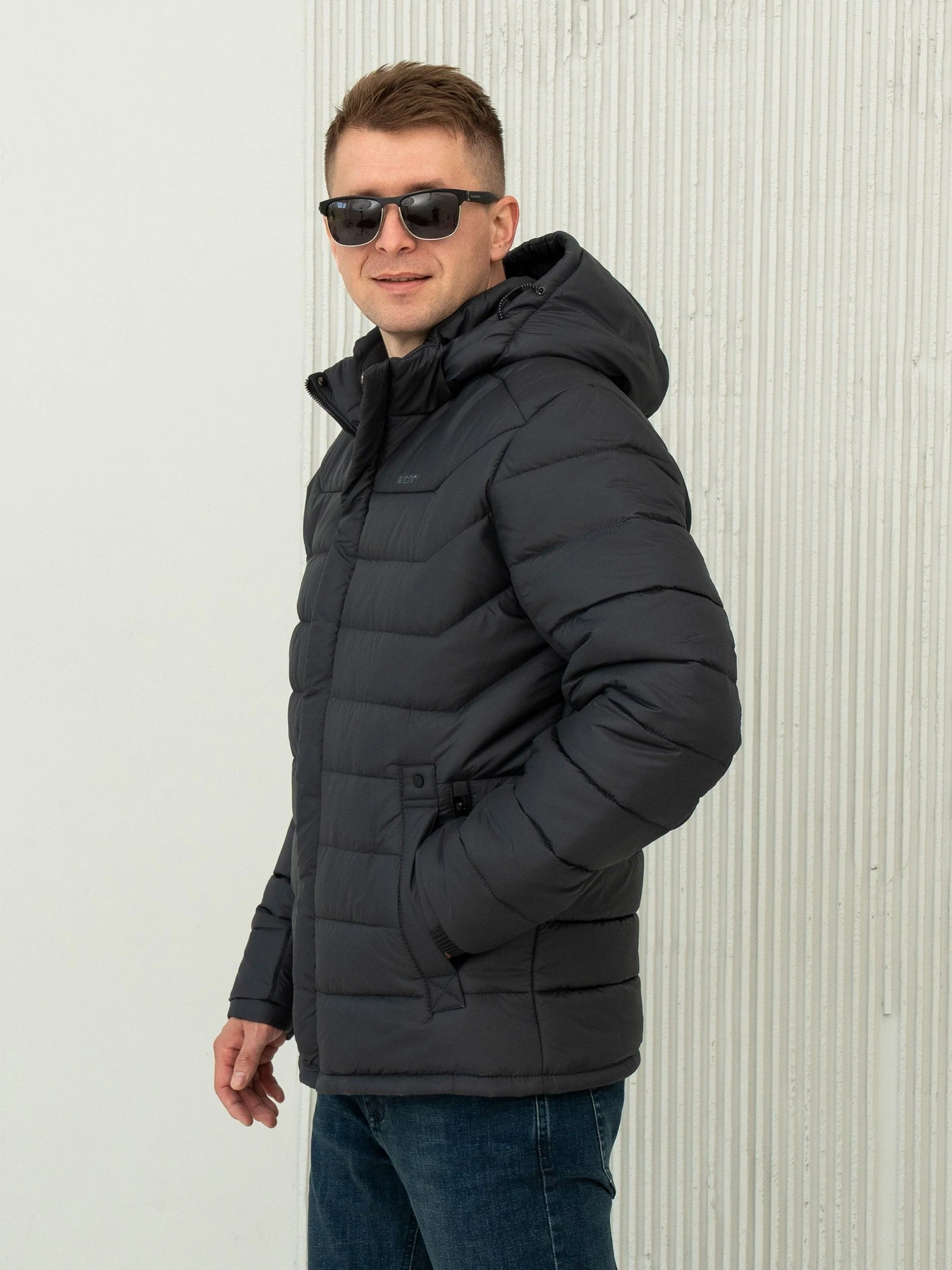 Куртки и дубленки City Fashion Classic модель 47-CFK-graphite Фото