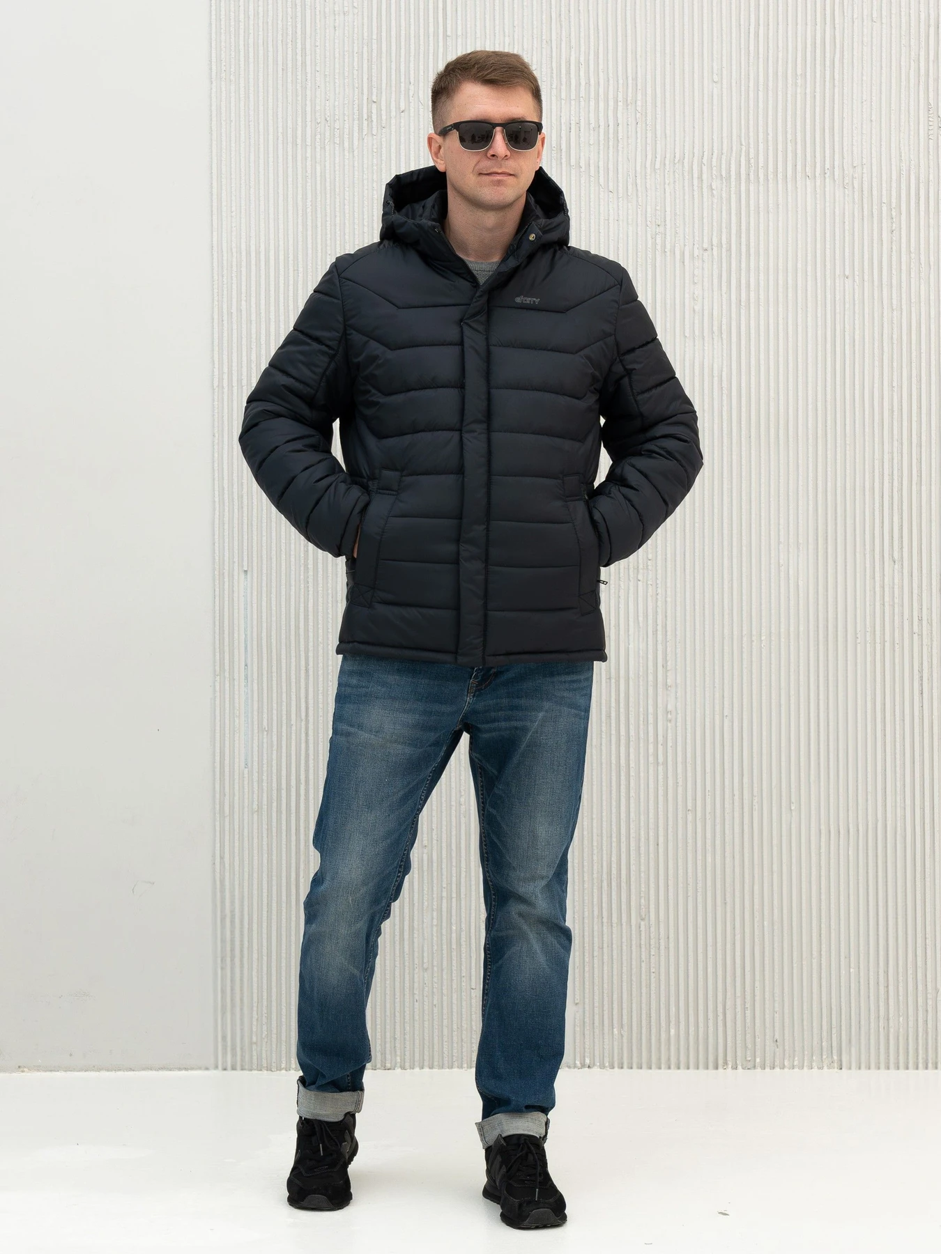 Куртки и дубленки City Fashion Classic модель 67-CF-BLU Куртки и дубленки City Fashion Classic модель 67-CF-BLU Фото