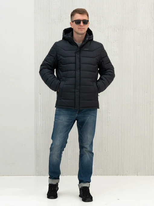 Куртки та дублянки City Fashion Classic модель 67-CF-BLU Фото