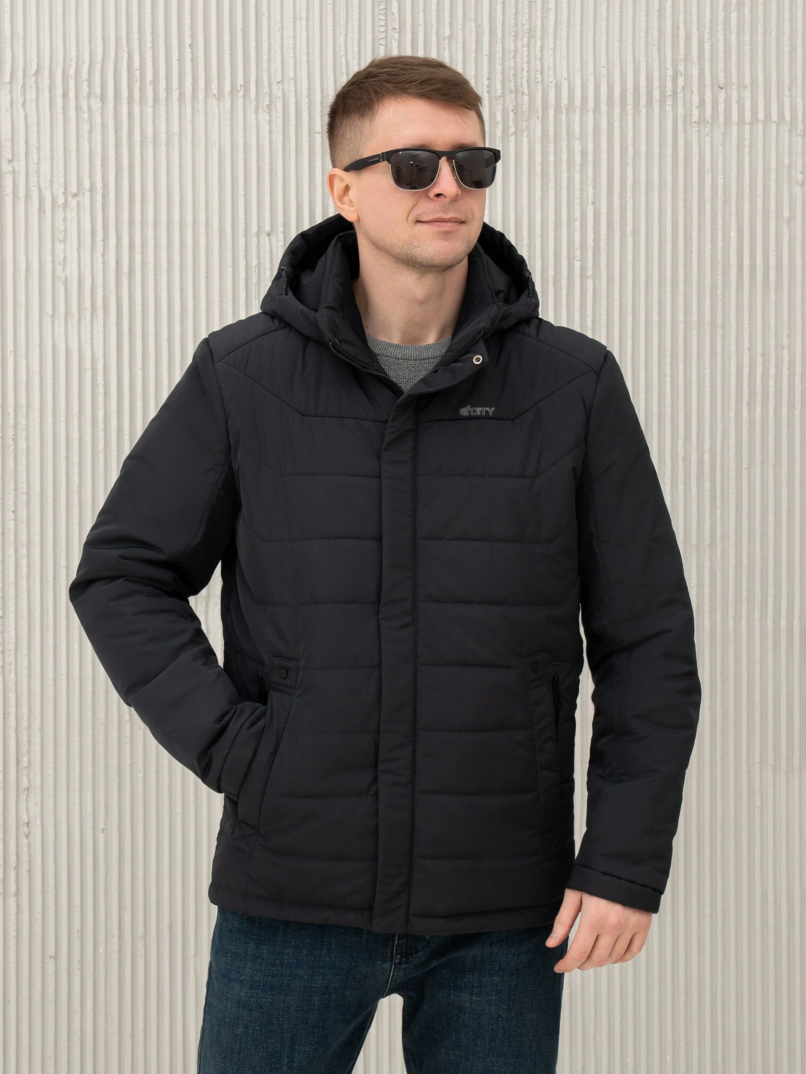 Чоловіча Демісезонна куртка City Fashion Classic
