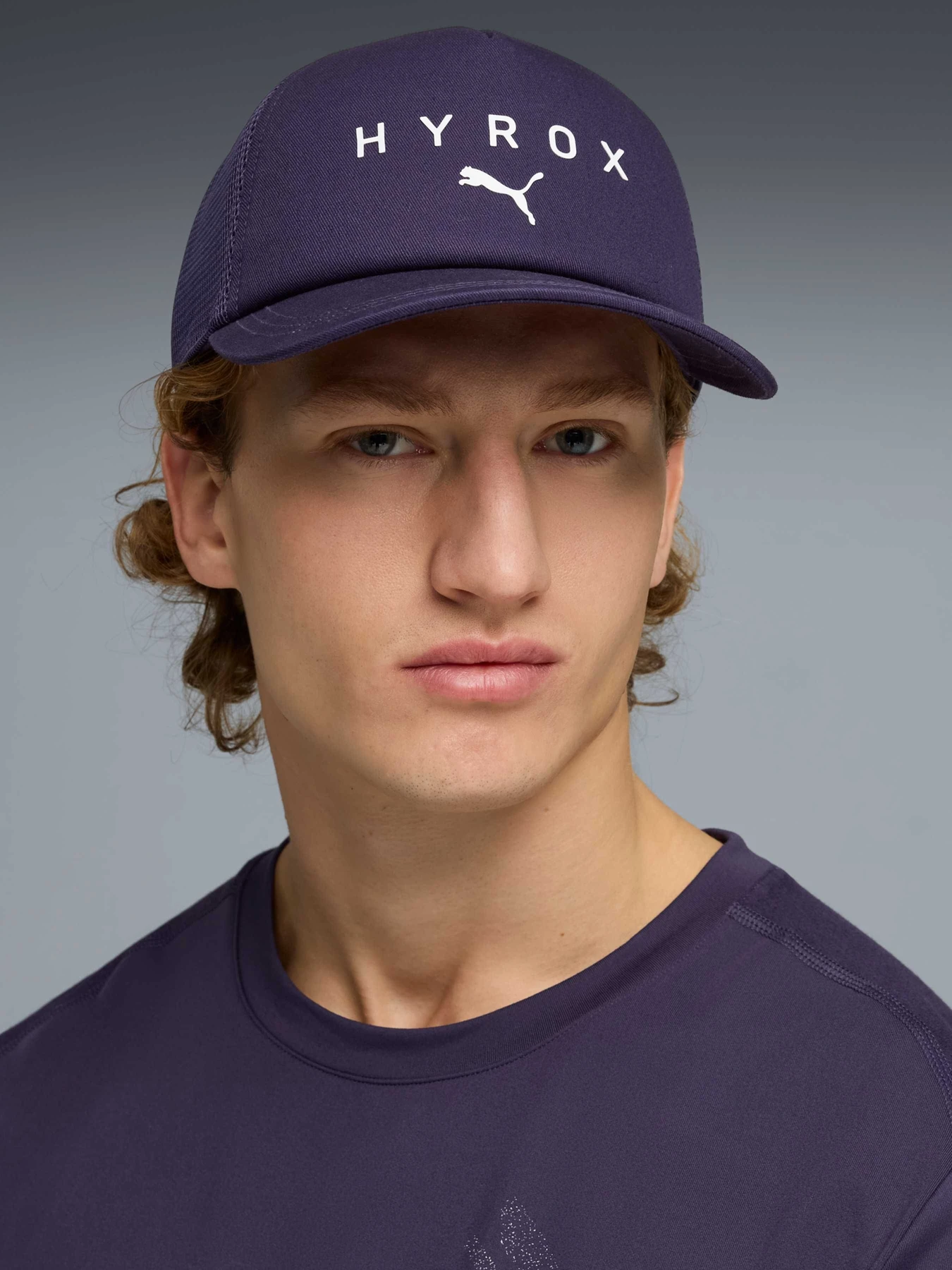Шапки та кепки PUMA x Hyrox Trucker Cap модель 026356 Шапки та кепки PUMA x Hyrox Trucker Cap модель 026356 Фото