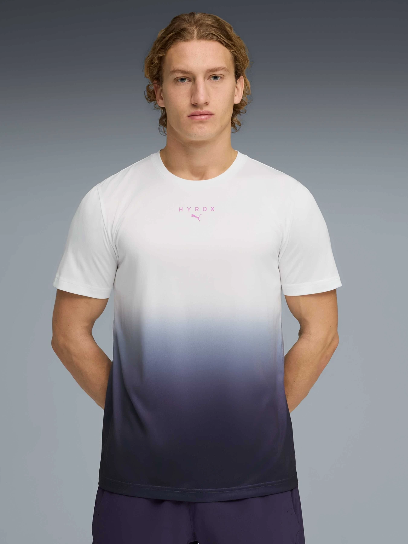 Футболки и поло PUMA M Hyrox Poly Graphic Tee модель 528519 Футболки и поло PUMA M Hyrox Poly Graphic Tee модель 528519 Фото