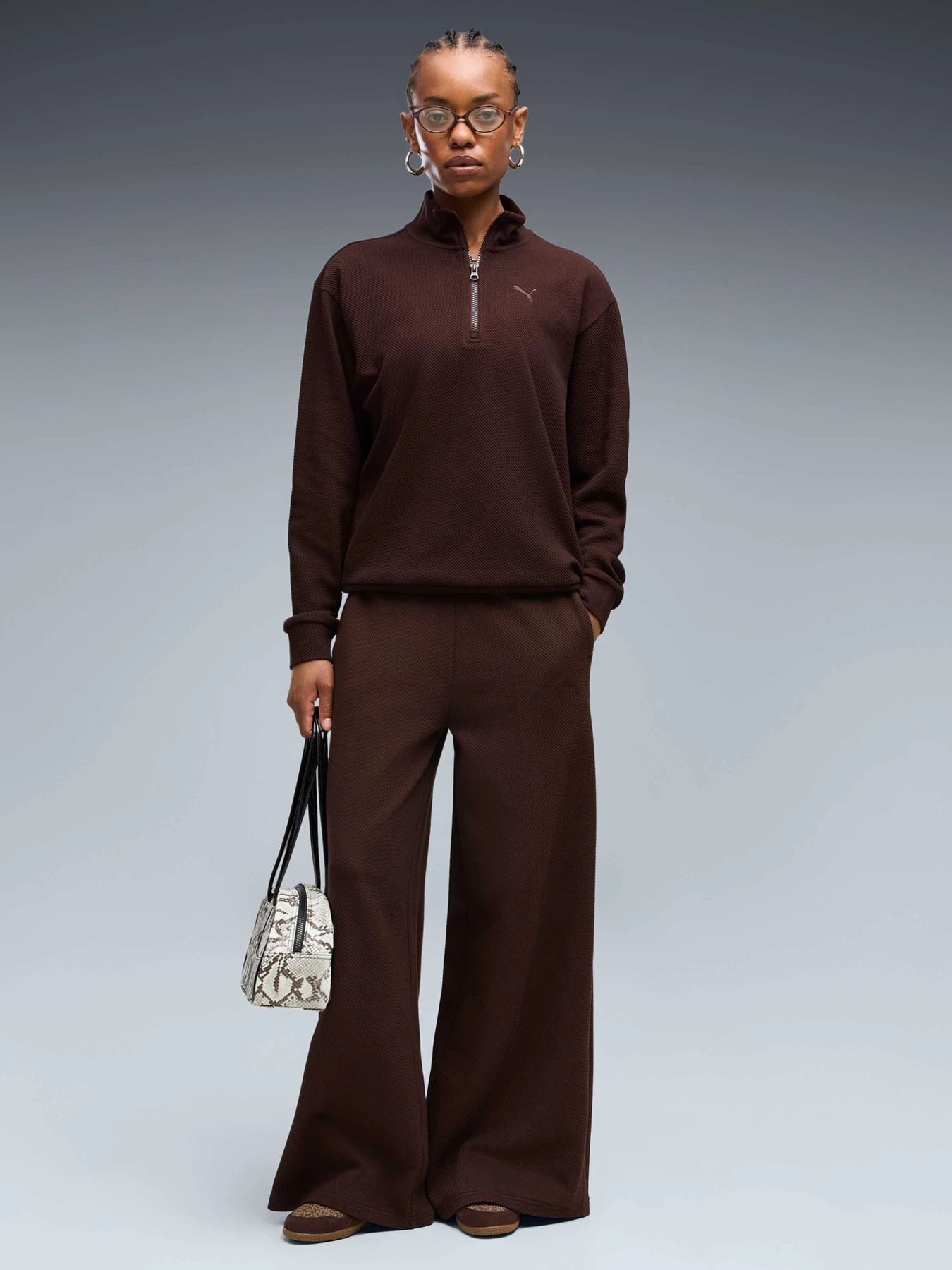 Брюки PUMA Class Wide Leg Pants модель 694013 Брюки PUMA Class Wide Leg Pants модель 694013 Фото