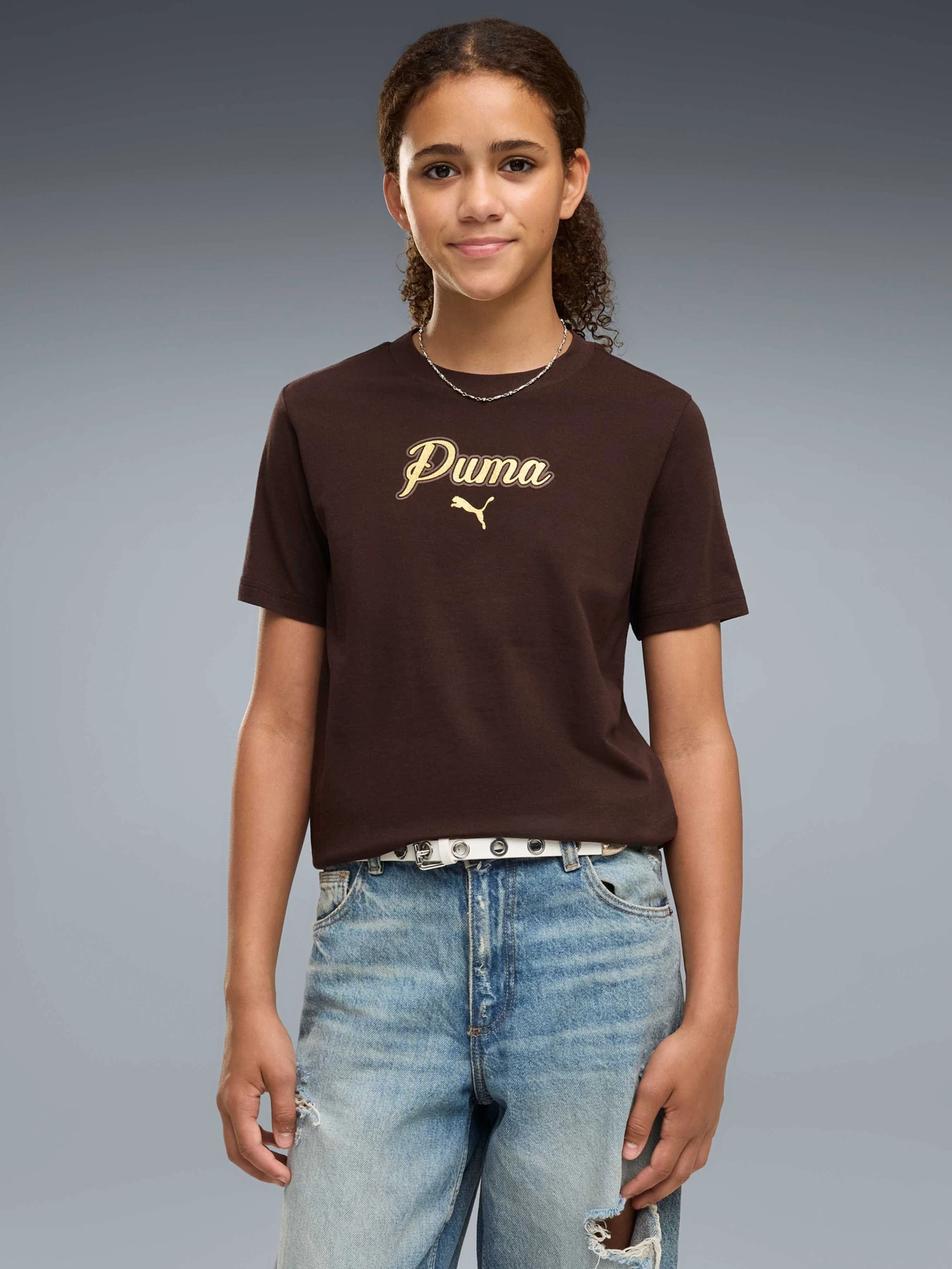 Футболки и поло PUMA Ess Script Glitter Tee модель 694655 Футболки и поло PUMA Ess Script Glitter Tee модель 694655 Фото