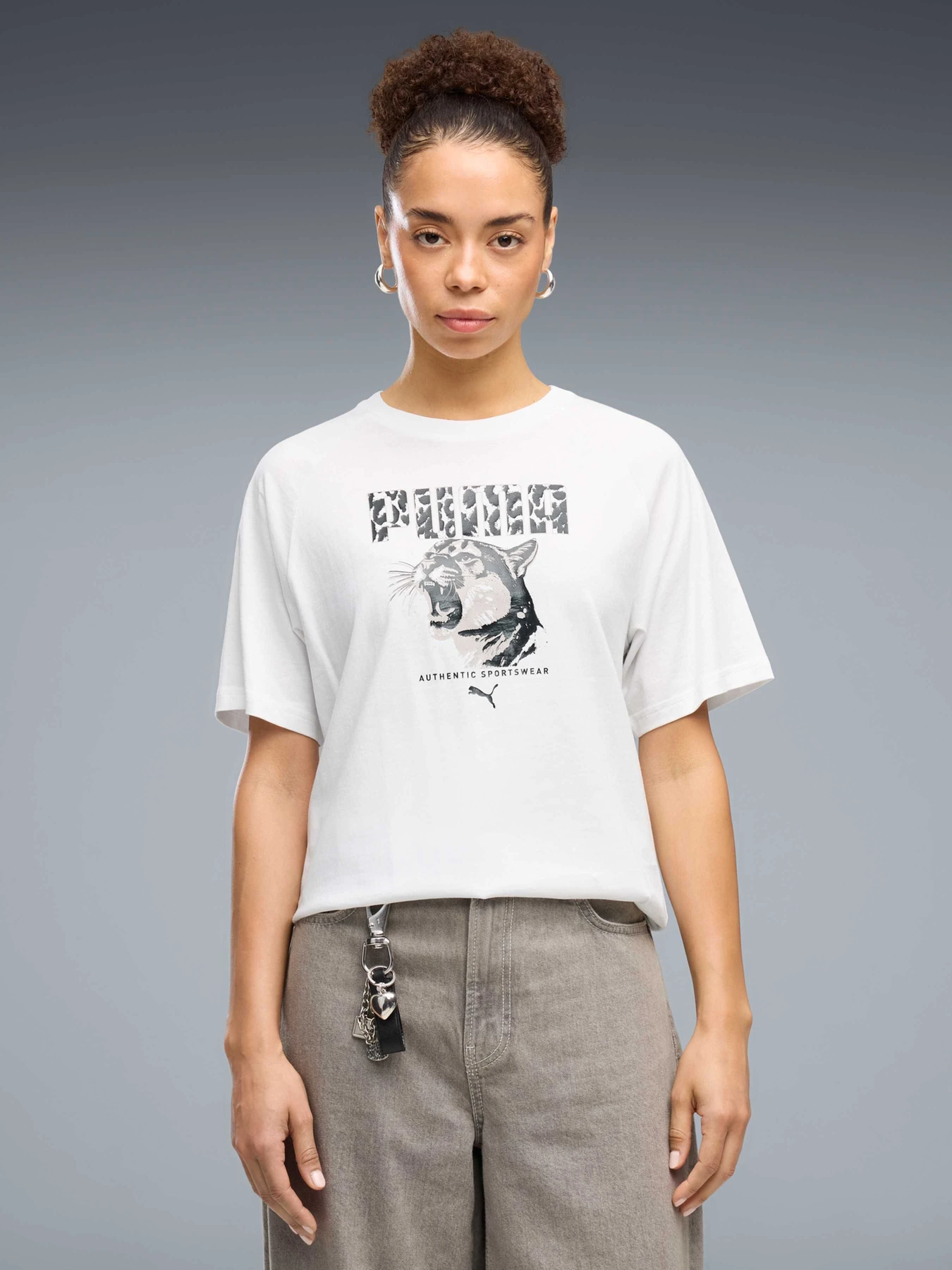 Футболки і поло PUMA Graphics Animal Graphic Tee модель 694052 Футболки і поло PUMA Graphics Animal Graphic Tee модель 694052 Фото