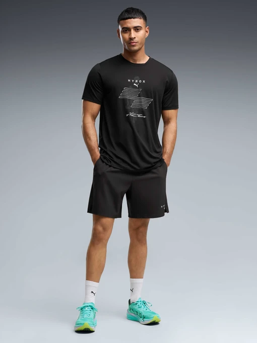 Чоловічі Спортивні шорти PUMA M Xhyrox 7 Pwrtrn Sort фото 3