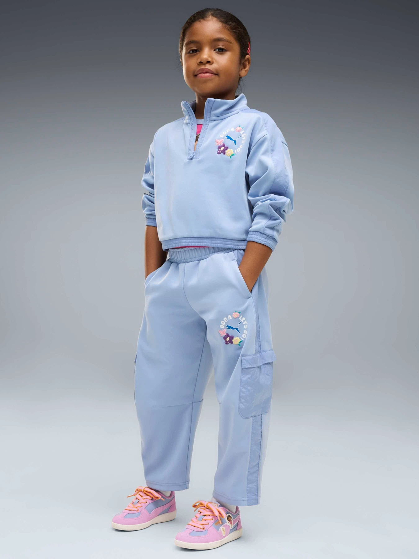 Брюки PUMA x Dora T7 Barrel Pants модель 637636 Фото