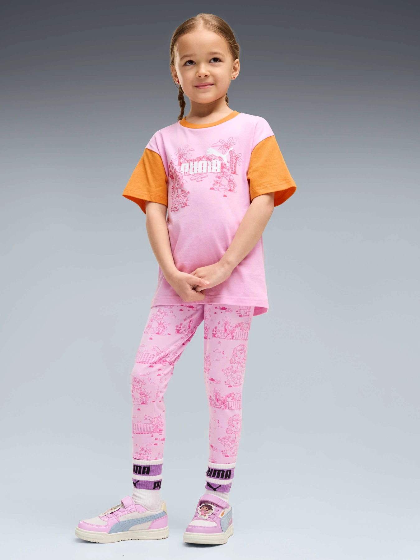 Брюки PUMA x Dora Leggings модель 637621 Фото