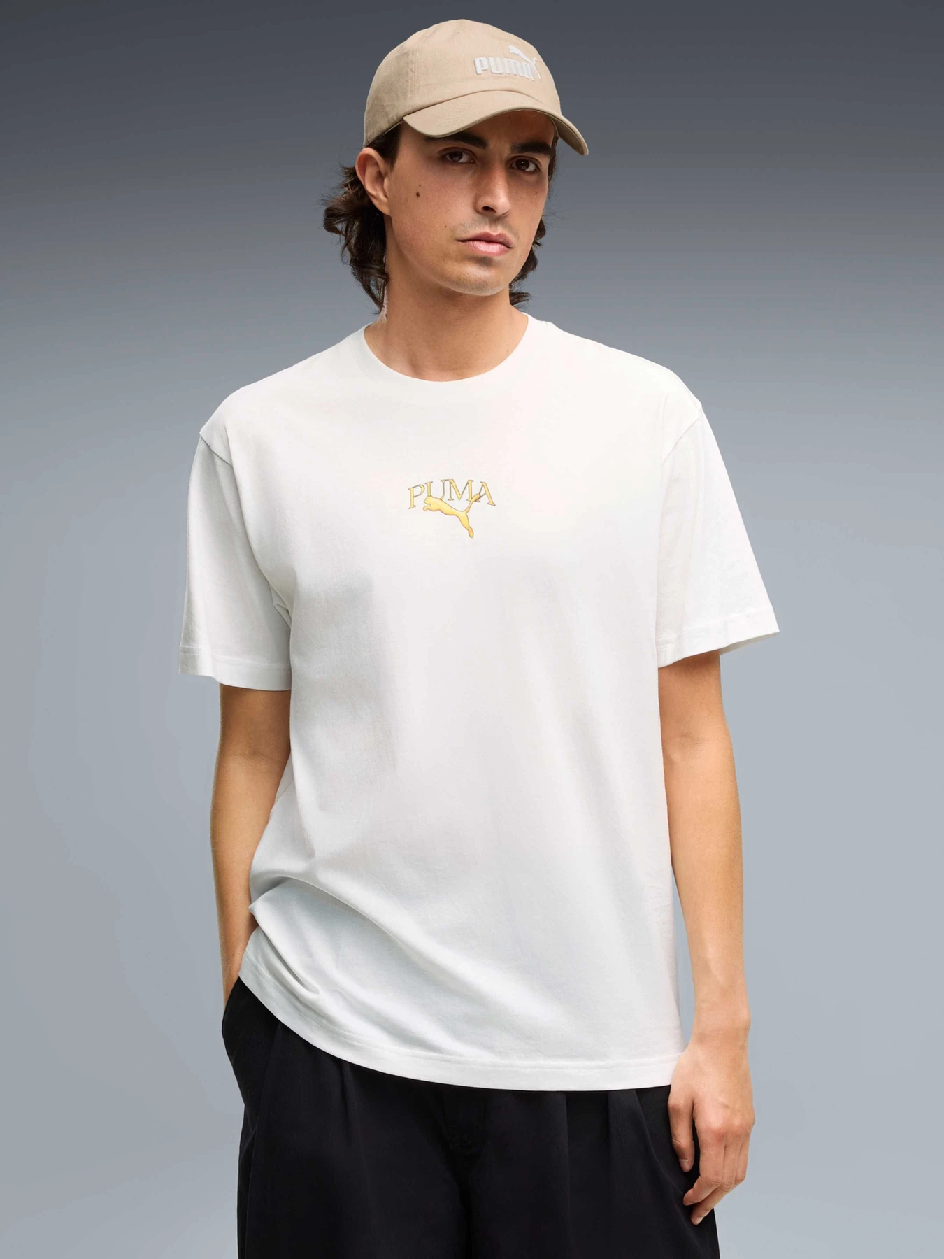 Футболки и поло PUMA Graphic Stadium Relaxed Tee модель 636764 Фото