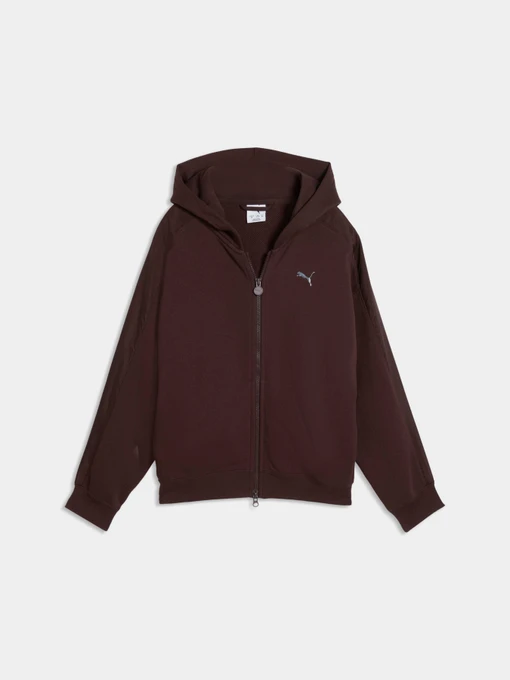 Худи и свитшоты PUMA T7 Oversized Full-zip Hoodie модель 637373 Фото