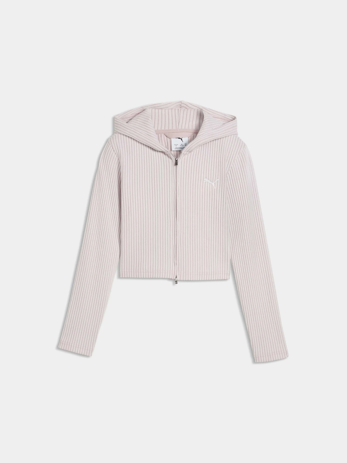 Худі та світшоти PUMA Ess Ribbed Full-zip Hoodie модель 637800 Фото