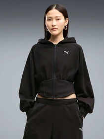 Худи и свитшоты PUMA Street Glam Bedazzled Hoodie модель 636651 Фото