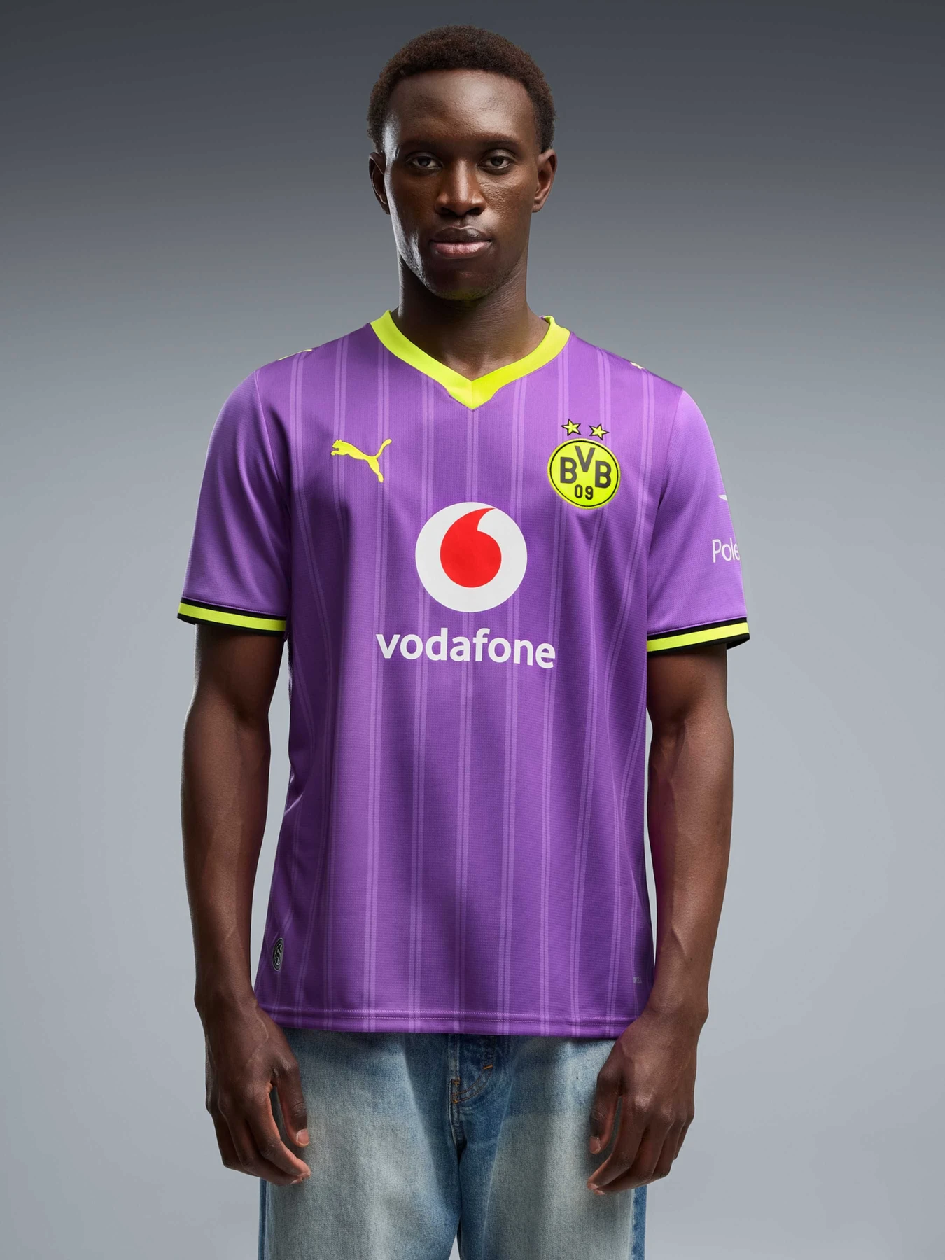 Футболки и поло PUMA Bvb Third Jersey Replica модель 785663 Фото