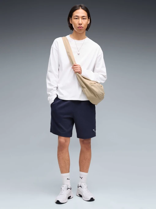 Чоловічі Повсякденні шорти PUMA Ess Elevated Relaxed Materia фото 3