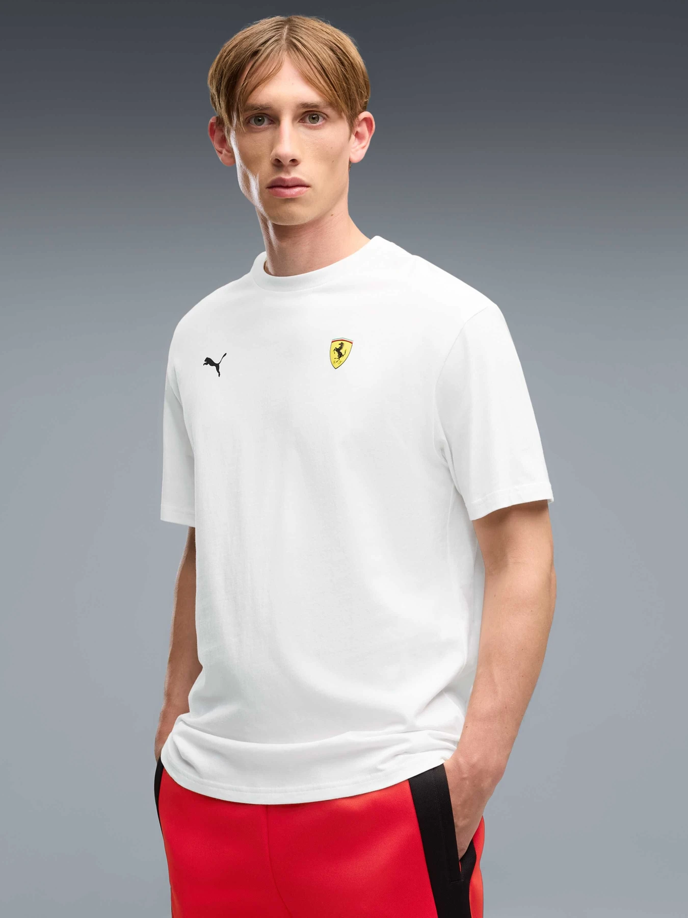 Футболки и поло PUMA Ferrari Car Graphic Tee 2 модель 637015 Фото
