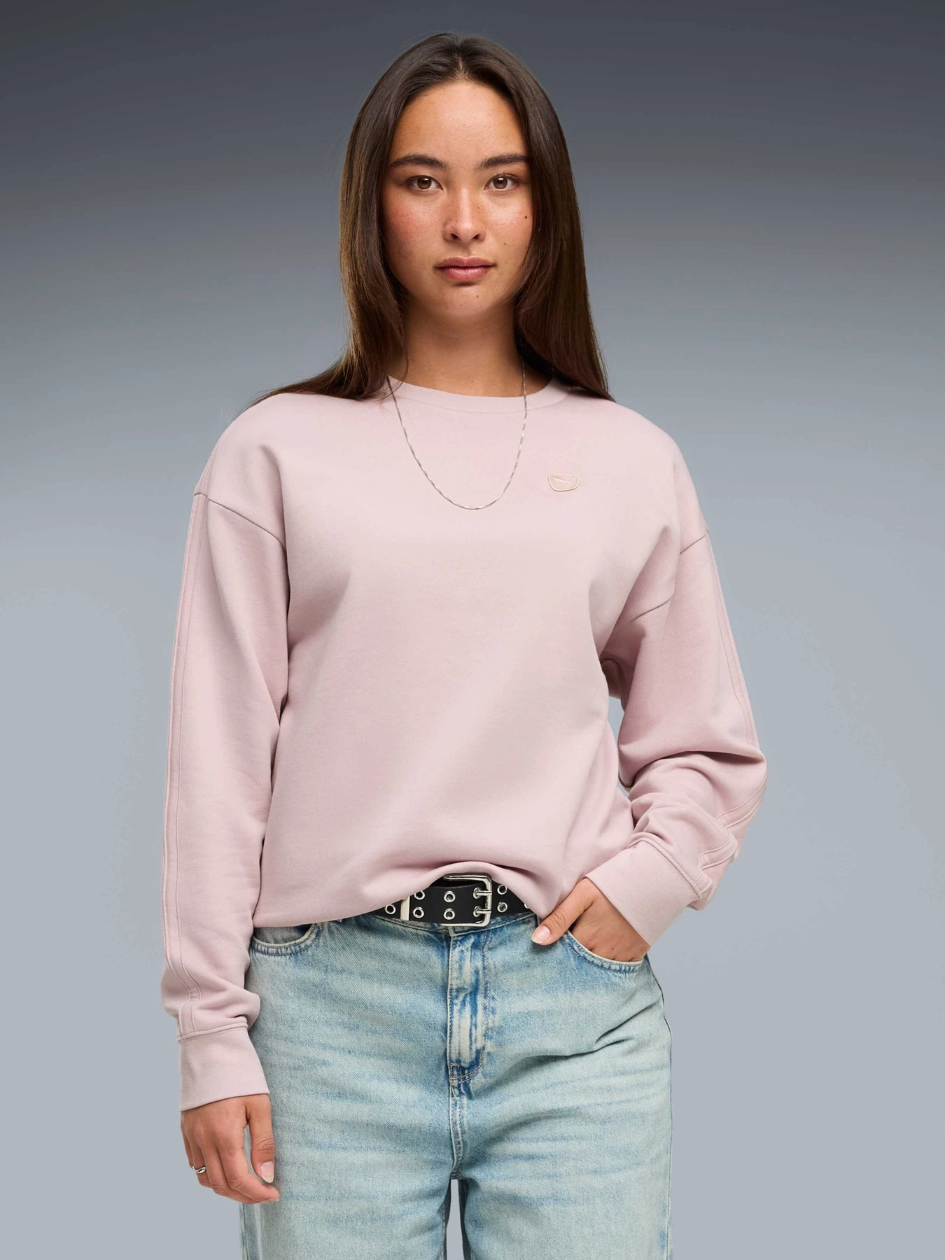 Худи и свитшоты PUMA Ess Elevated Comfort Crew модель 694078 Фото