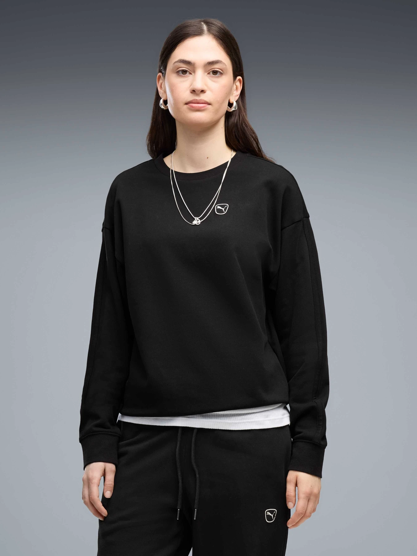 Худи и свитшоты PUMA Ess Elevated Comfort Crew модель 694078 Фото