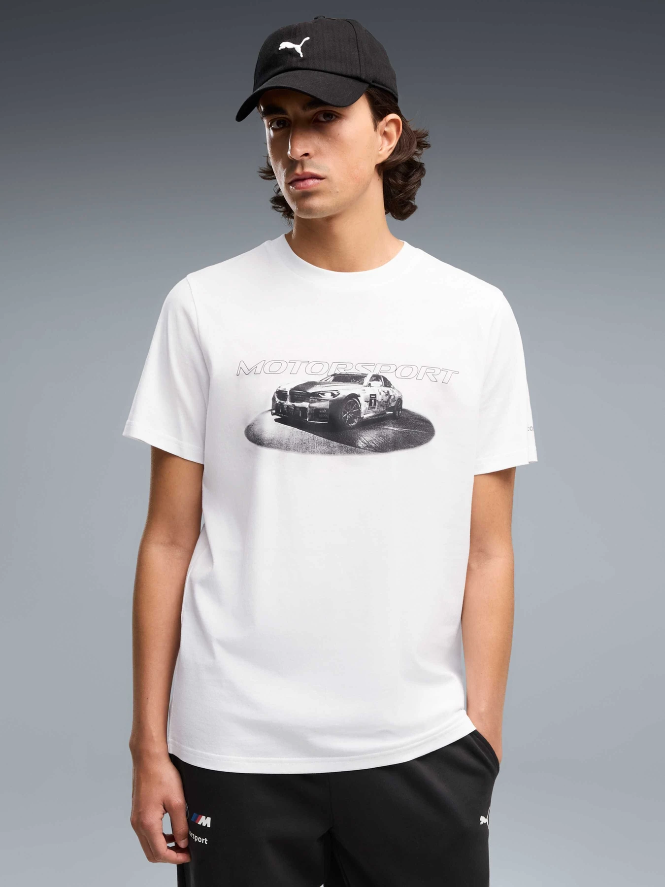 Футболки и поло PUMA Bmw Mms Ess Graphic Tee модель 637188 Фото